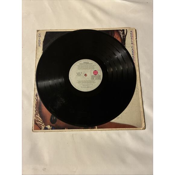Angela Carrasco- Unidos 1983 IL7-6007 Vinyl 12'' Vintage - Picture 4 of 4